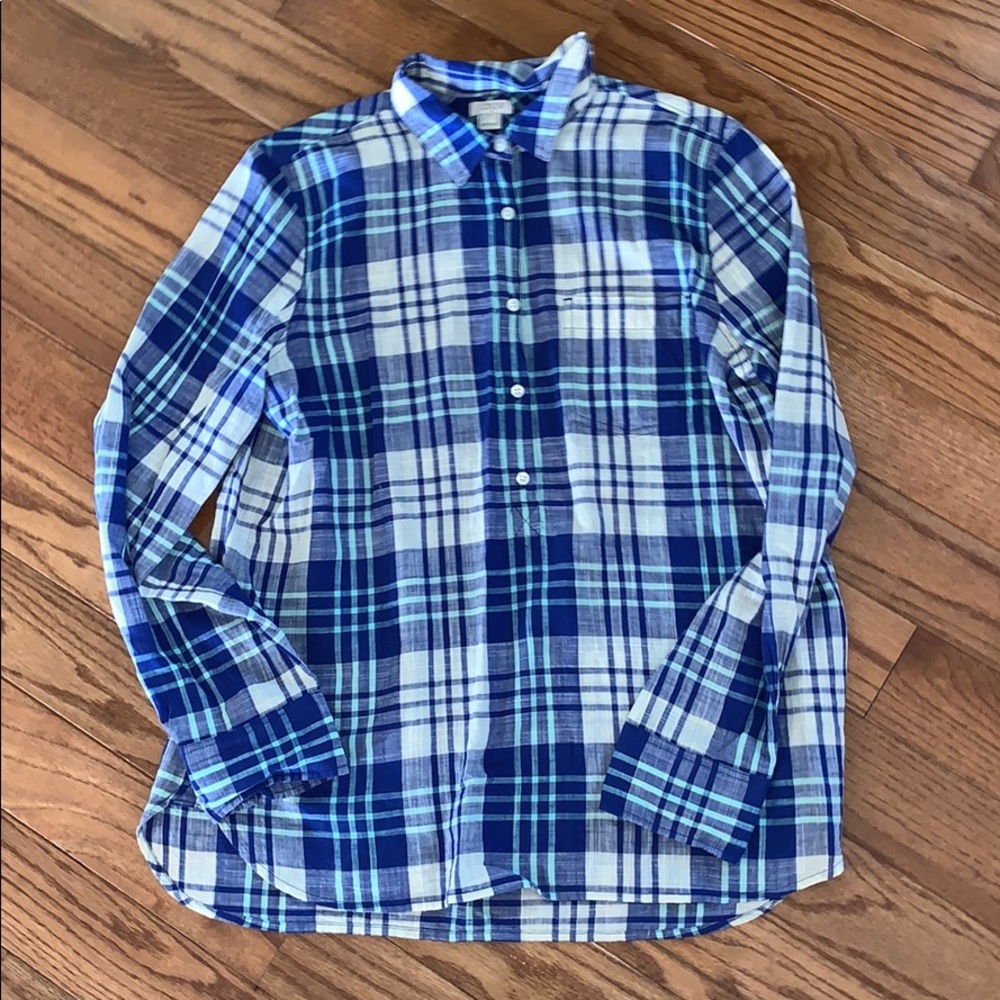 j. crew flannel